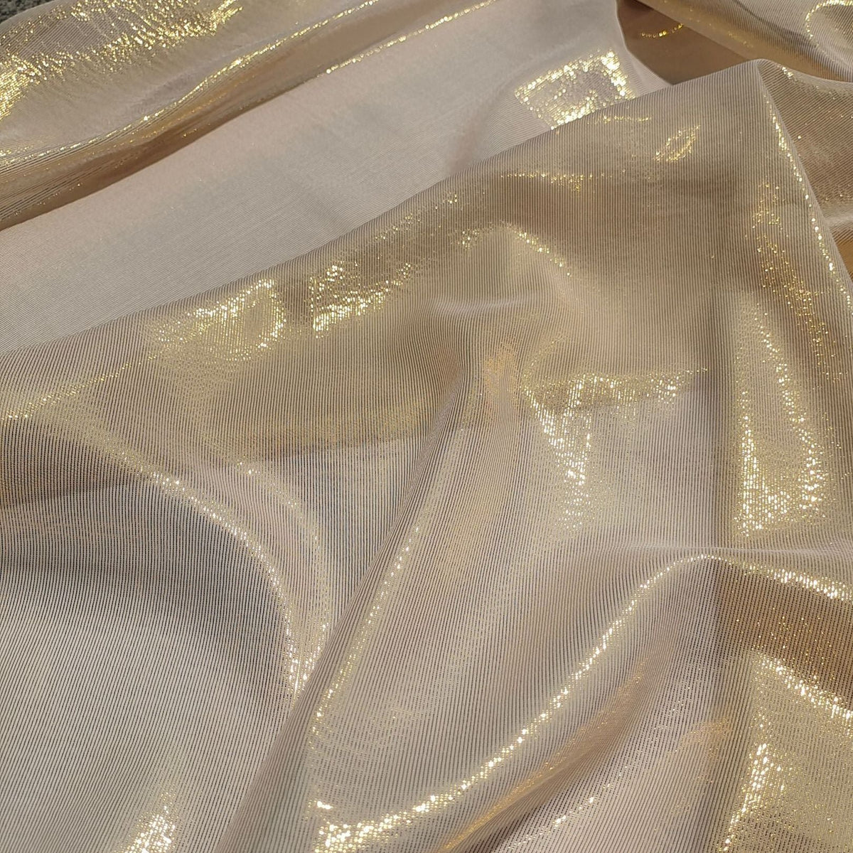 Silk Gold Abaya Crepe 10mm