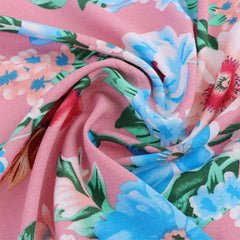 Rayon Floral Fabric