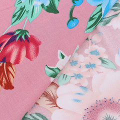 Rayon Floral Fabric